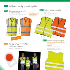 Reflexní bezpečnostní vesta pro dospělé vel. L - EN ISO 20471:2013 Reflexní bezpečnostní vesta pro dospělé vel. L - EN ISO 20471:2013